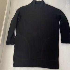 Black Turtleneck Tunic